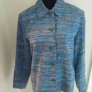 Coldwater Creek jacket Woven  size Medium